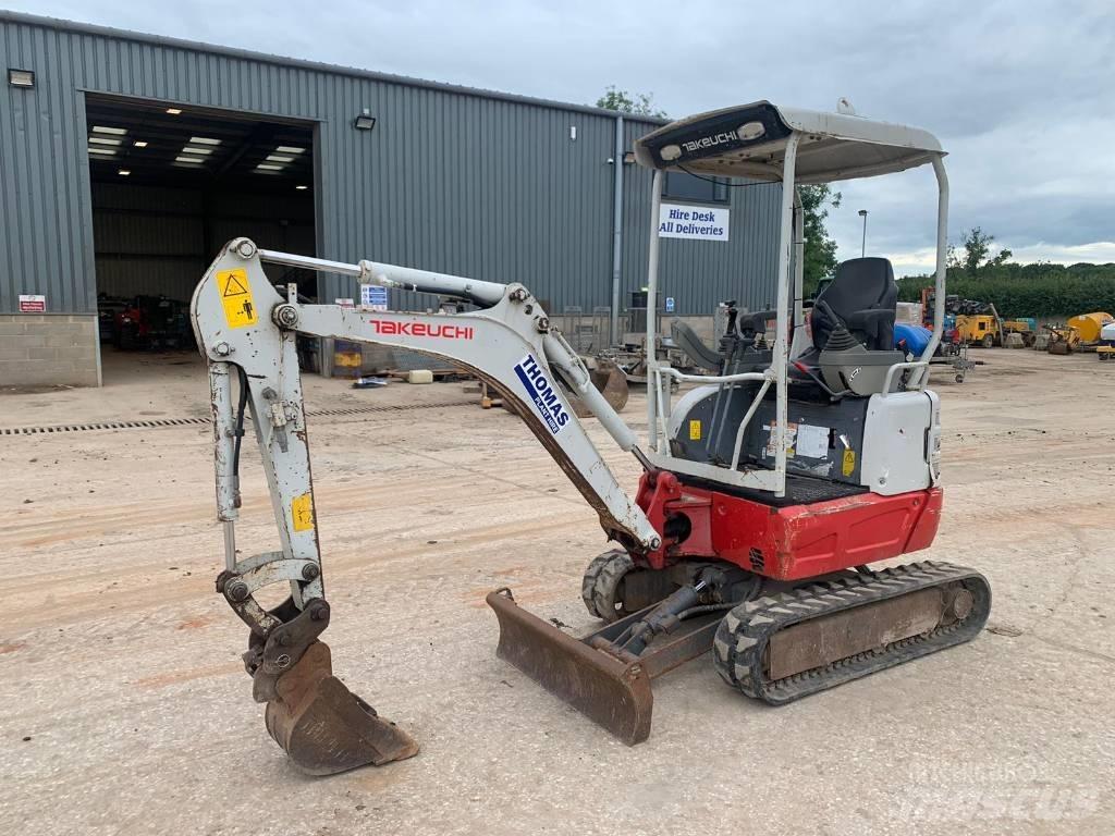 Takeuchi TB 215 R Mini excavators < 7t (Mini diggers)