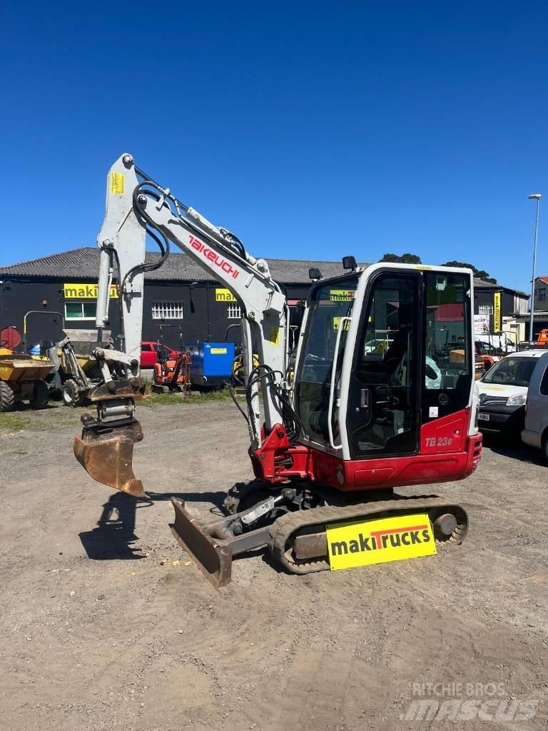 Takeuchi TB230 Mini excavators < 7t (Mini diggers)