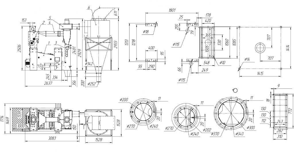  EL GRAIN SVR-15/2 Grain cleaning machines