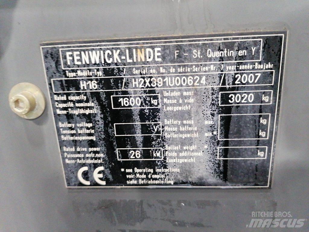 Linde H16D Diesel trucks