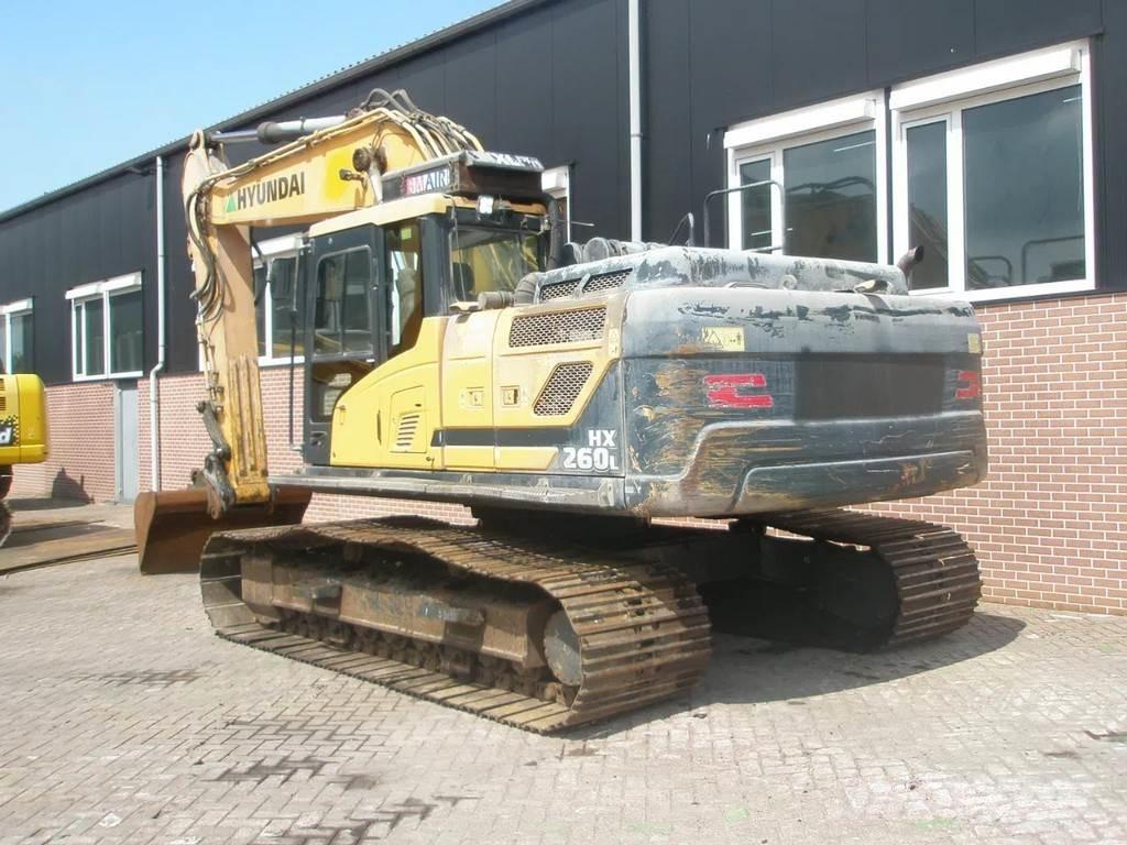 Hyundai HX260LC Crawler excavators