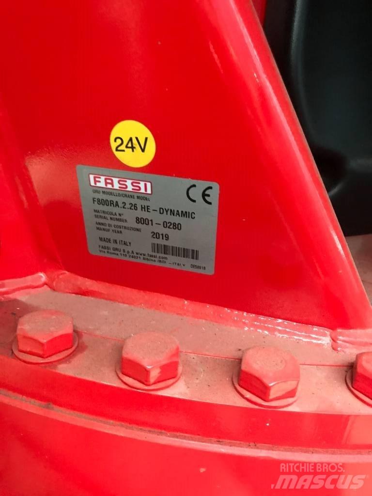 Fassi F 800 RA 2.26 Loader cranes