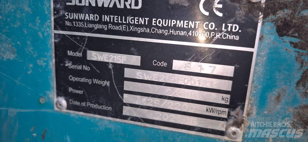 Sunward SWE 215 F Crawler excavators