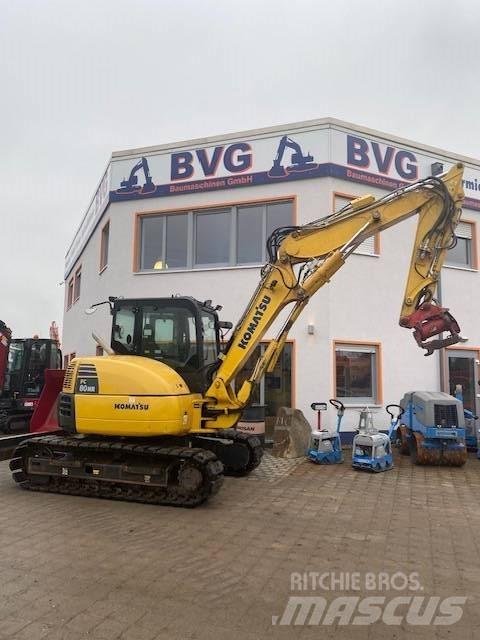 Komatsu PC80MR-3 Mini excavators  7t - 12t