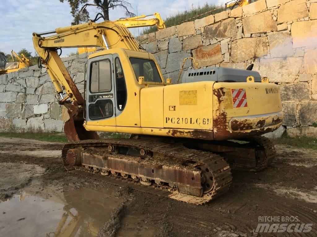 Komatsu PC210LC-6K Crawler excavators