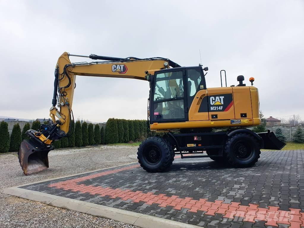 CAT M 314 F Wheeled excavators