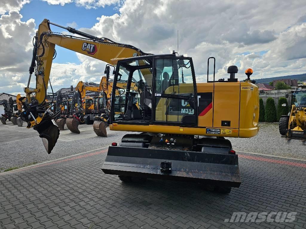 CAT M 314 F Wheeled excavators