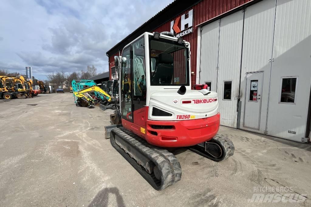 Takeuchi TB 260 Mini excavators < 7t (Mini diggers)