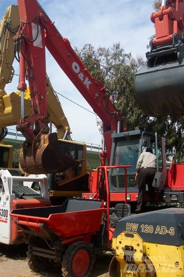 O&K MH5COMPACT Wheeled excavators