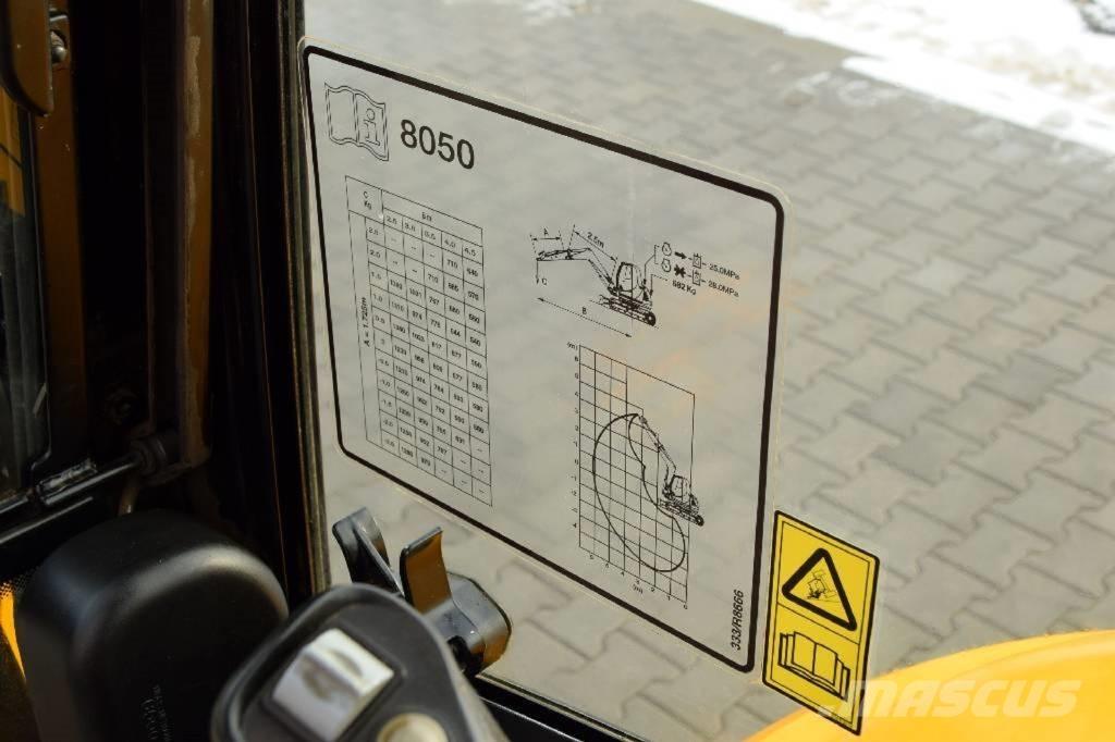 JCB 8050 RTS Mini excavators < 7t (Mini diggers)