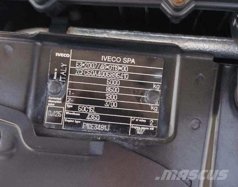 Iveco Daily 50 C15 Box trucks