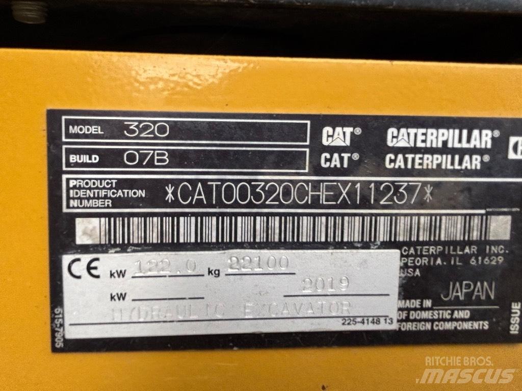 CAT 320 Crawler excavators