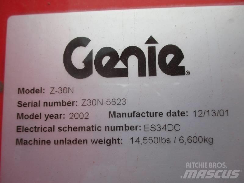 Genie Z 30 Articulated boom lifts