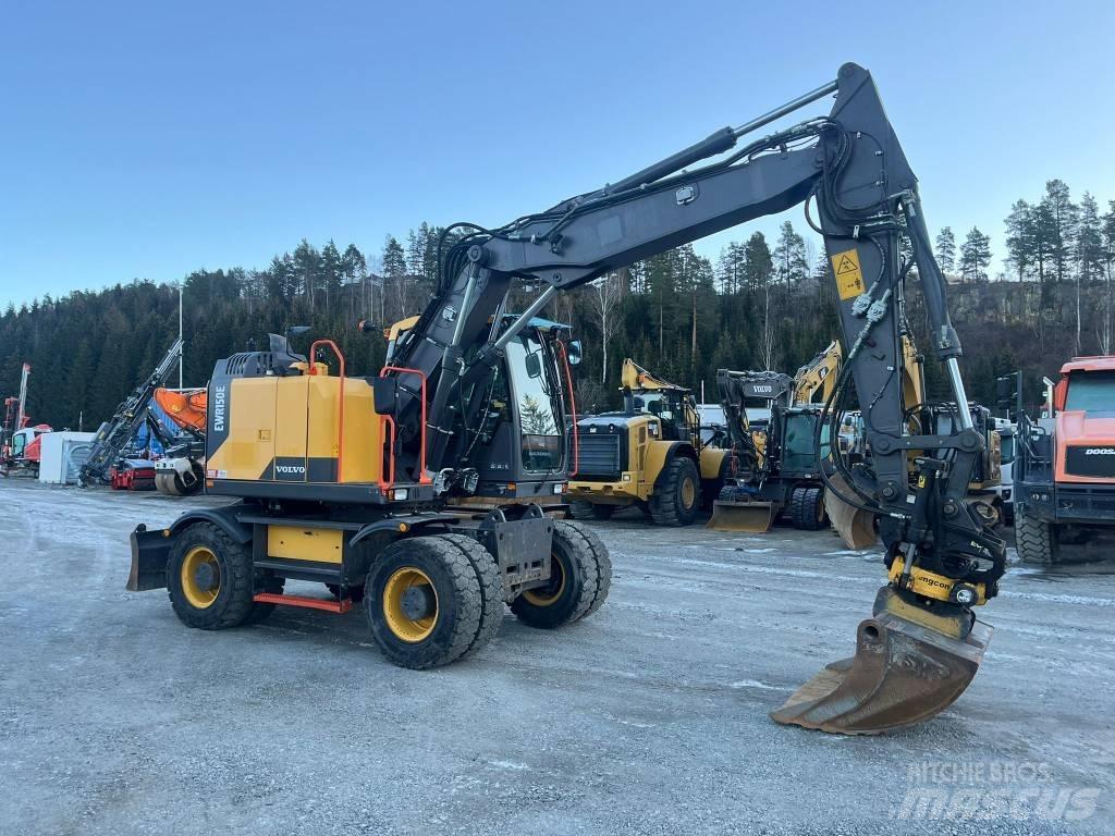 Volvo EWR 150 E !!SOLD!! Wheeled excavators
