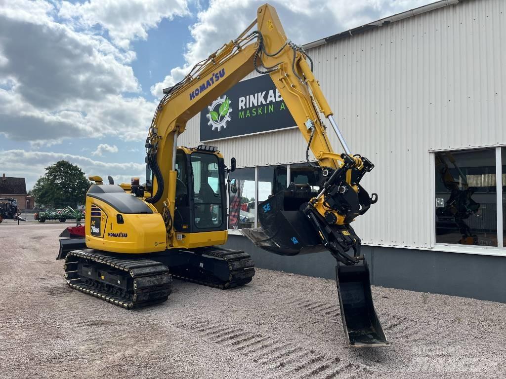 Komatsu PC78US-11E0 Mini excavators  7t - 12t