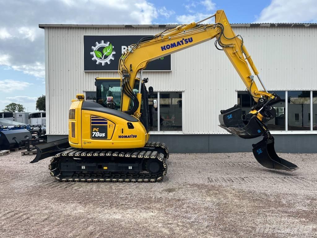 Komatsu PC78US-11E0 Mini excavators  7t - 12t