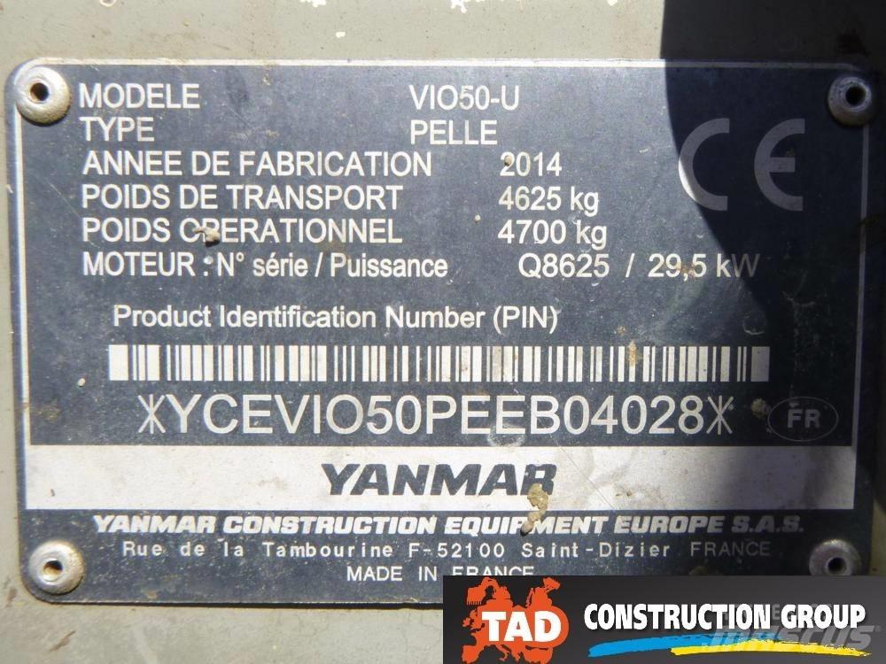 Yanmar Vio 50 U Mini excavators < 7t (Mini diggers)
