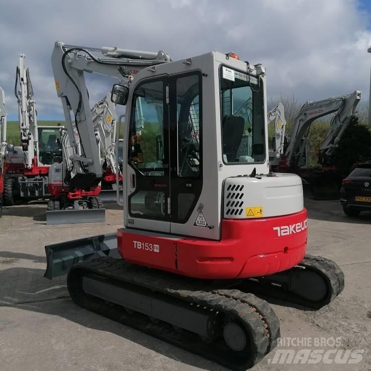 Takeuchi TB153FR Mini excavators < 7t (Mini diggers)