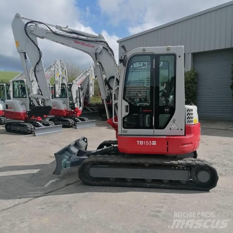 Takeuchi TB153FR Mini excavators < 7t (Mini diggers)