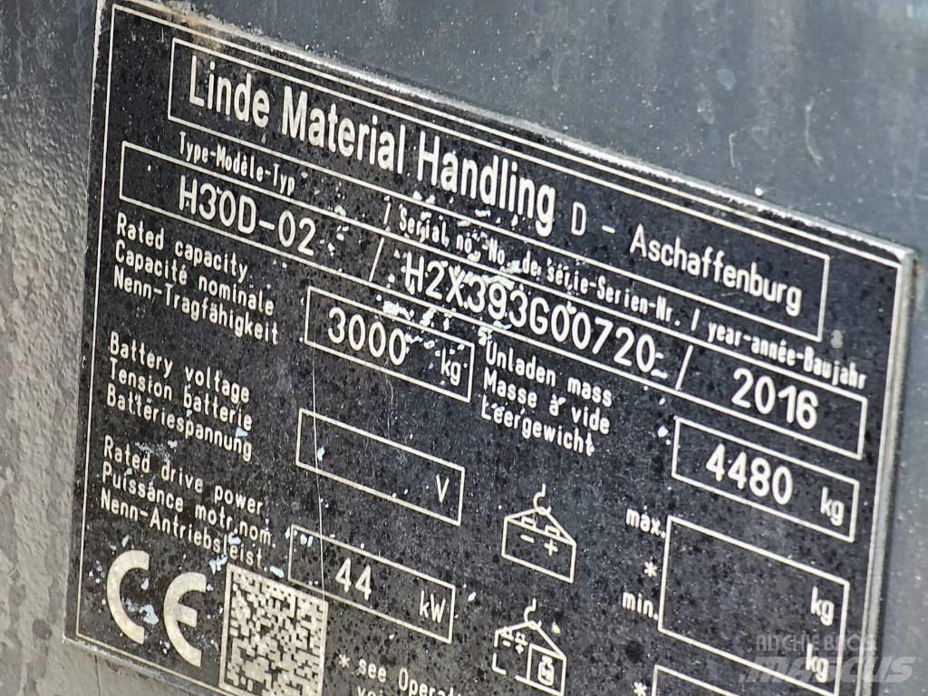 Linde H30D-02 Diesel trucks