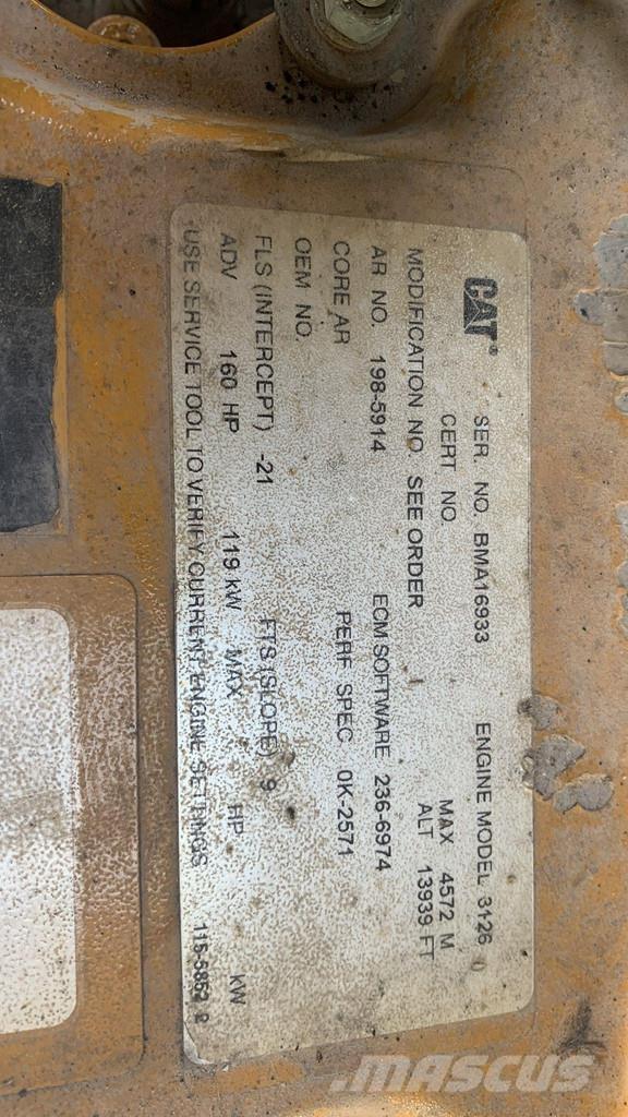 CAT 938G II NVT Wheel loaders