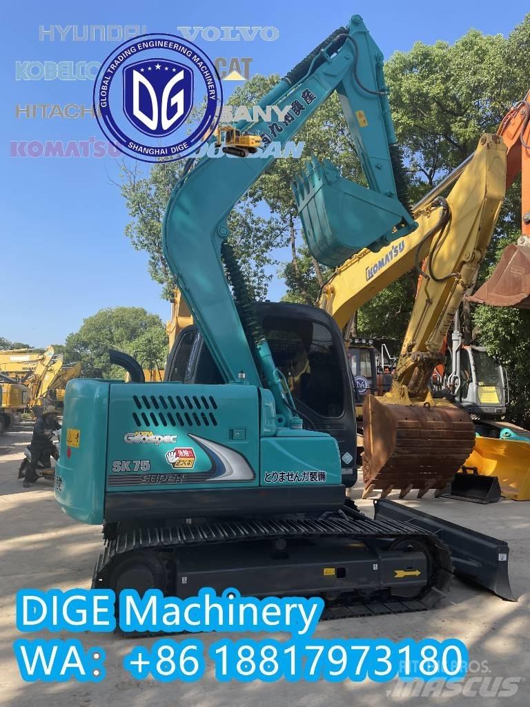 Kobelco SK75-8 Crawler excavators