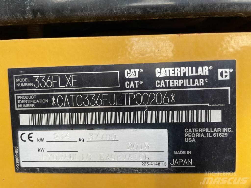 CAT 336 FLXE Crawler excavators