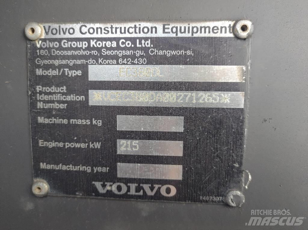 Volvo EC380DL Crawler excavators