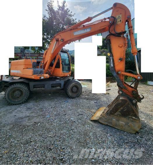 Doosan DX 140 W Wheeled excavators