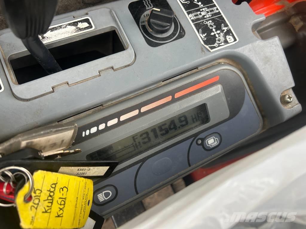 Kubota KX61-3 Mini excavators < 7t (Mini diggers)