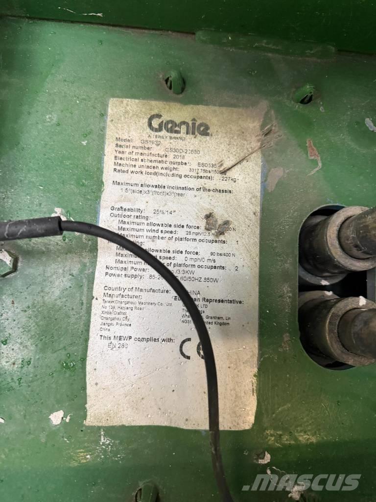 Genie GS 1932 Scissor lifts