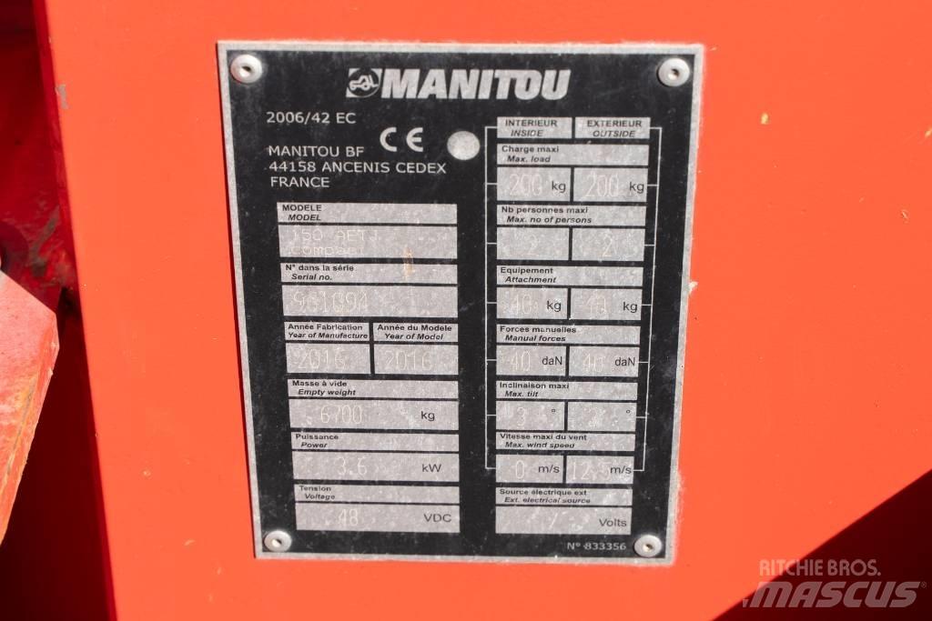 Manitou AETJ 150 Articulated boom lifts