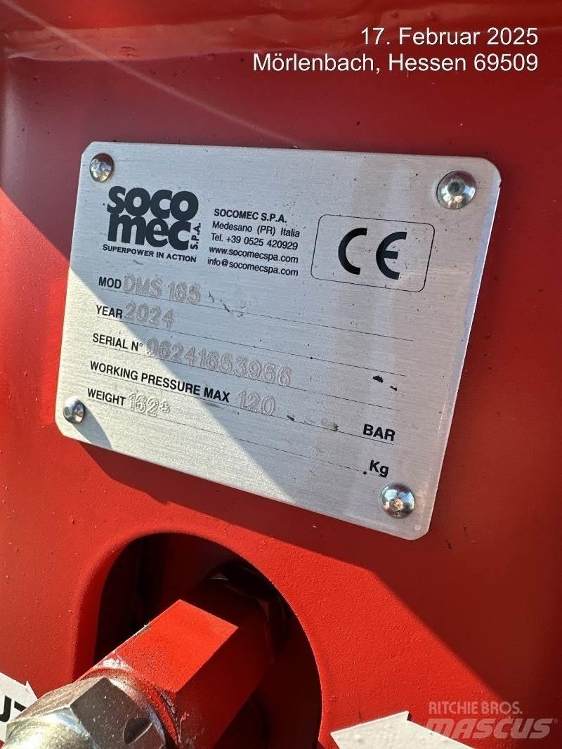 Socomec DMS165 Hydraulic pile hammers