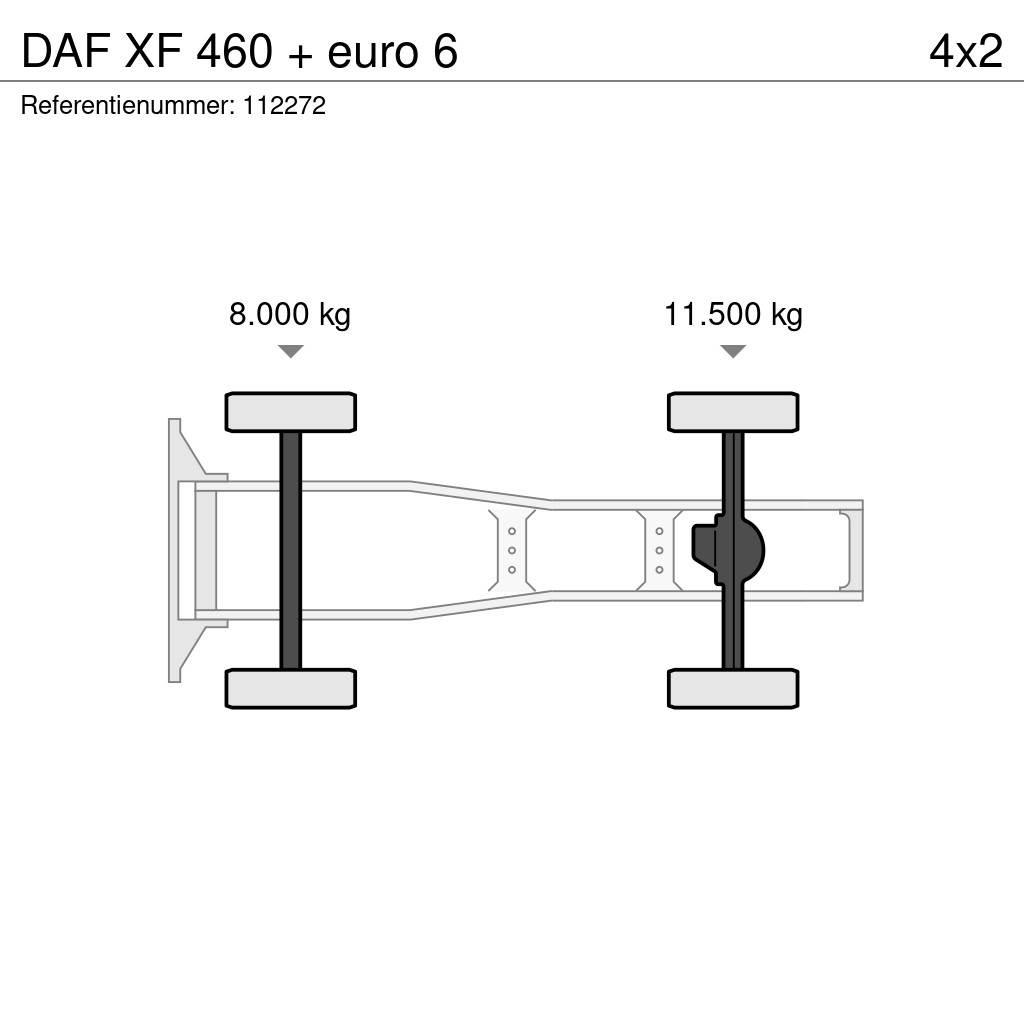 DAF XF 460 + euro 6 Prime Movers