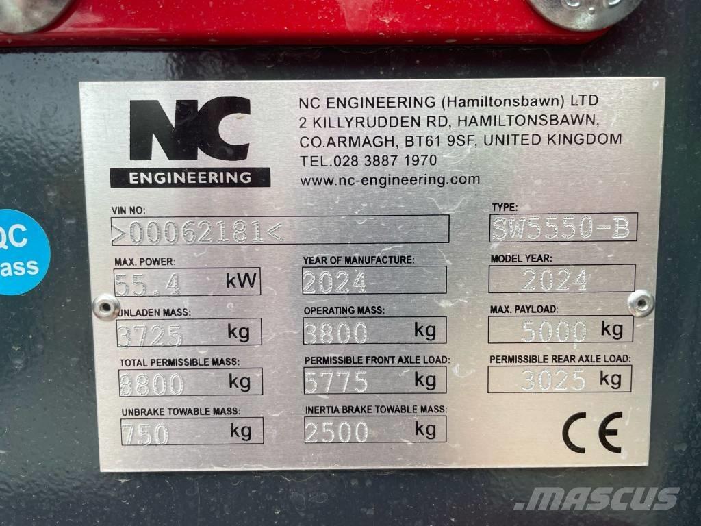  Dumper NC SW5550-B Articulated Haulers