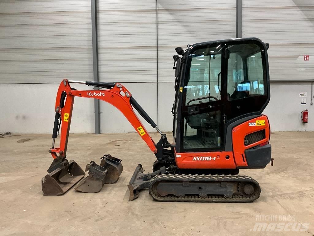 Kubota KX 018-4 Mini excavators < 7t (Mini diggers)