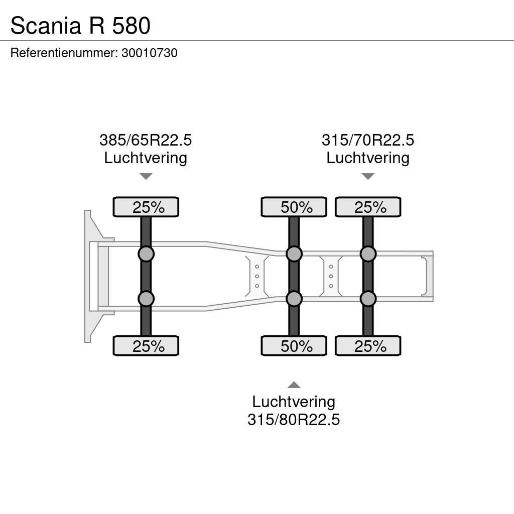 Scania R 580 Prime Movers