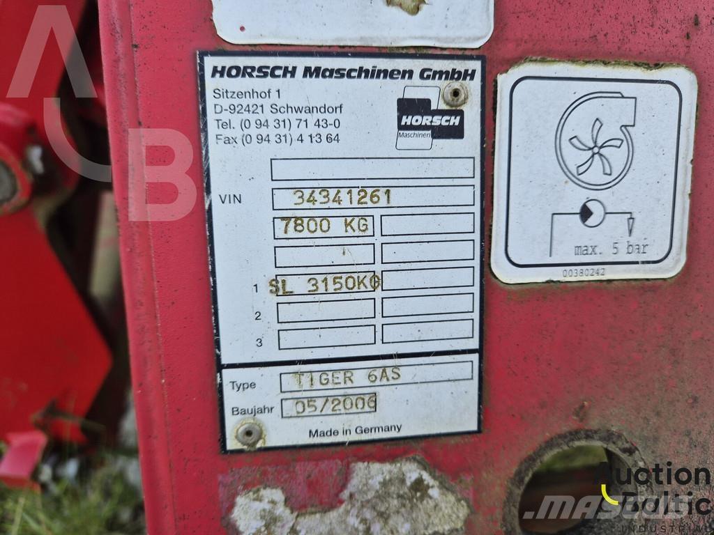 Horsch Tiger 6 AS Cultivators