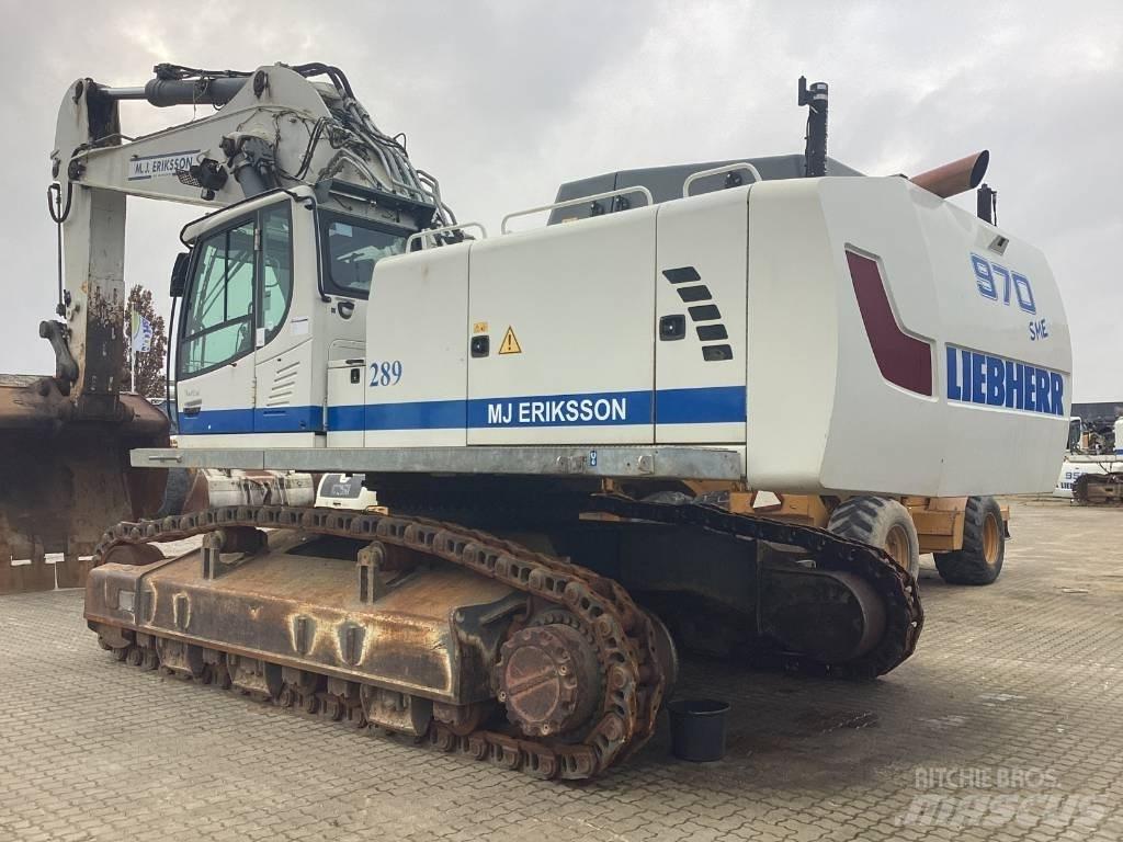 Liebherr R970 SME Crawler excavators