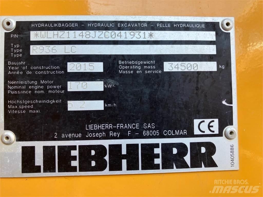 Liebherr R936 Crawler excavators