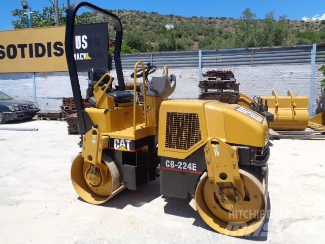 CAT CB224D Twin drum rollers