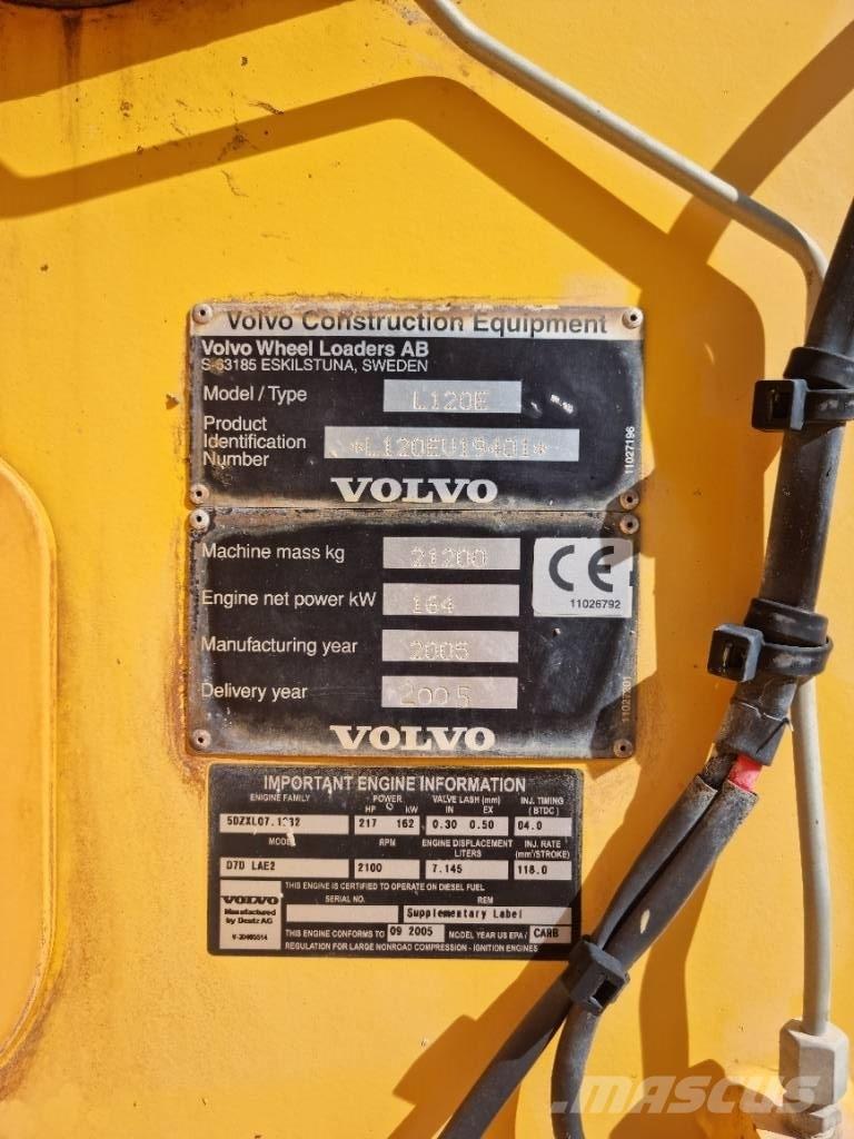 Volvo L 120 E Wheel loaders