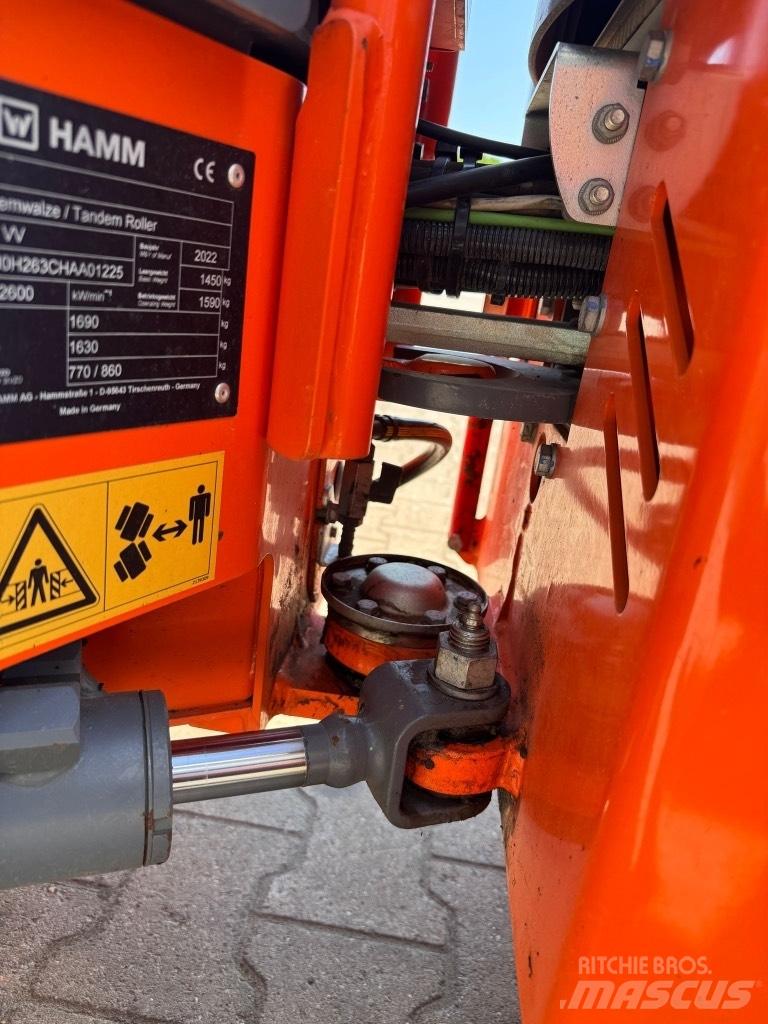 Hamm HD 8 VV Twin drum rollers