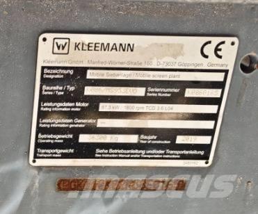 Kleemann MS 953 Evo Mobile screeners