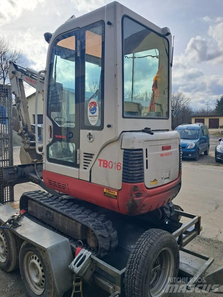 Takeuchi TB016 Mini excavators < 7t (Mini diggers)