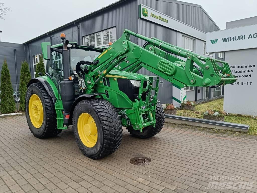 John Deere 6R 185 Tractors