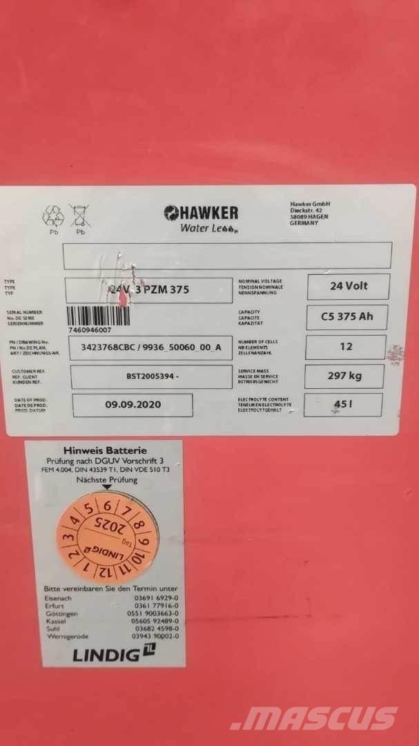 Linde L14 Pedestrian stacker