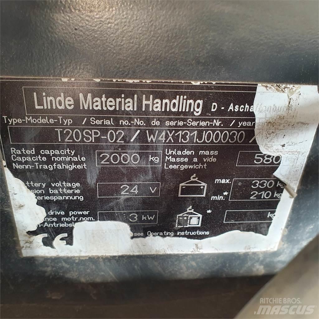Linde T20SP kurz Low lifter