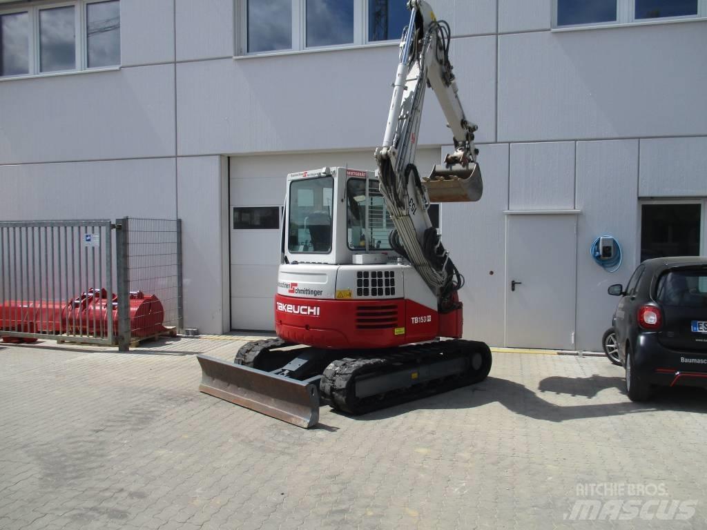 Takeuchi TB 153 FR Mini excavators < 7t (Mini diggers)