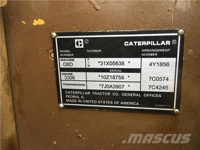 CAT D 6 D Crawler dozers